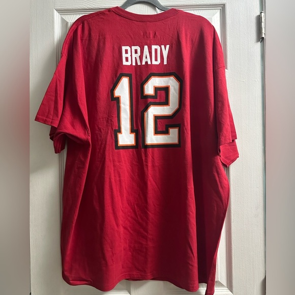 🆕 Tampa Bay Buccaneers Tom Brady #12 Mens T-Shirt  3XL - Picture 3 of 7